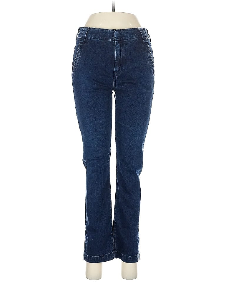 Pre-owned 7 For All Mankind Jeans In Blue