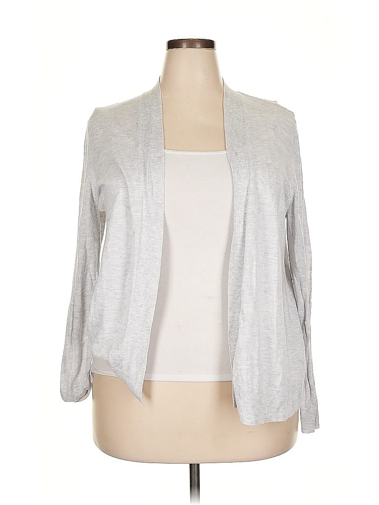 Pre-owned Old Navy Cardigan Sweater In Gray