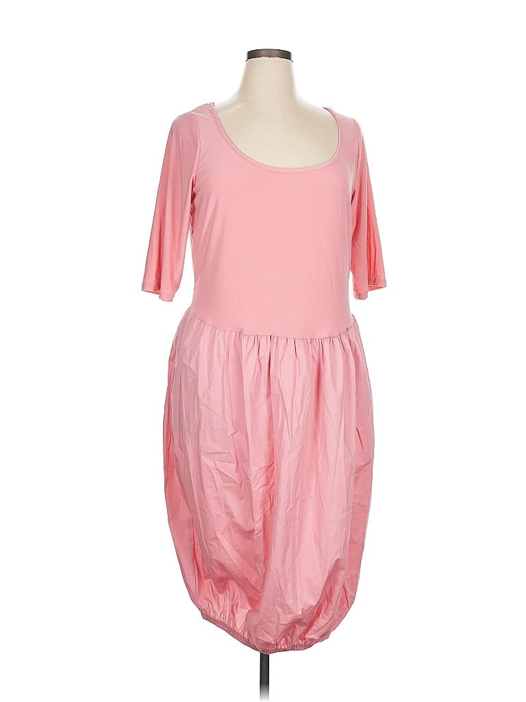 Click to view more detailed imagery on our partner's website Pre-owned Ashley Stewart Casual Dress In Pink