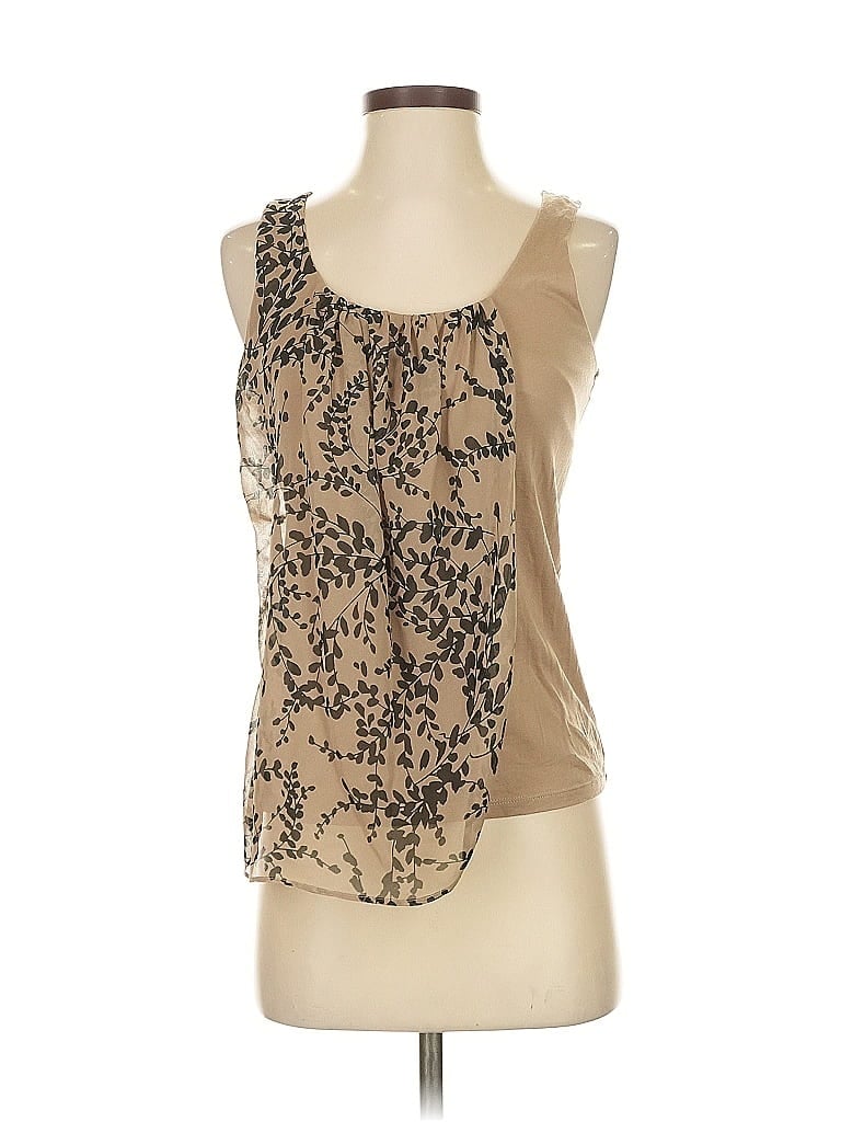 ANN TAYLOR FACTORY Pre-owned Sleeveless Blouse In Brown