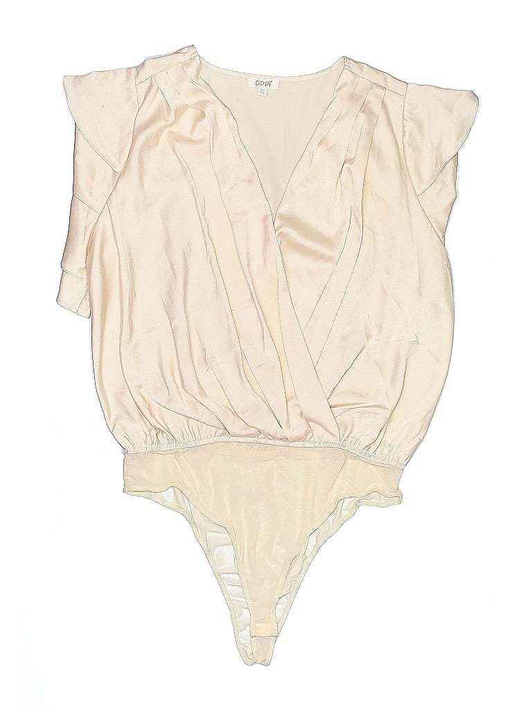 Pre-owned Oddi Bodysuit In Brown