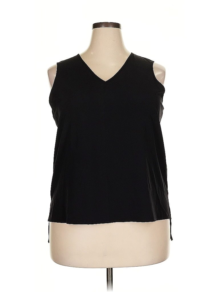 Stylus Sleeveless T-shirt In Black