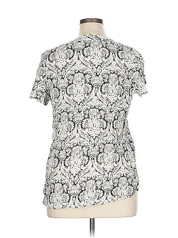 Solitaire Short Sleeve Blouse (view 2)
