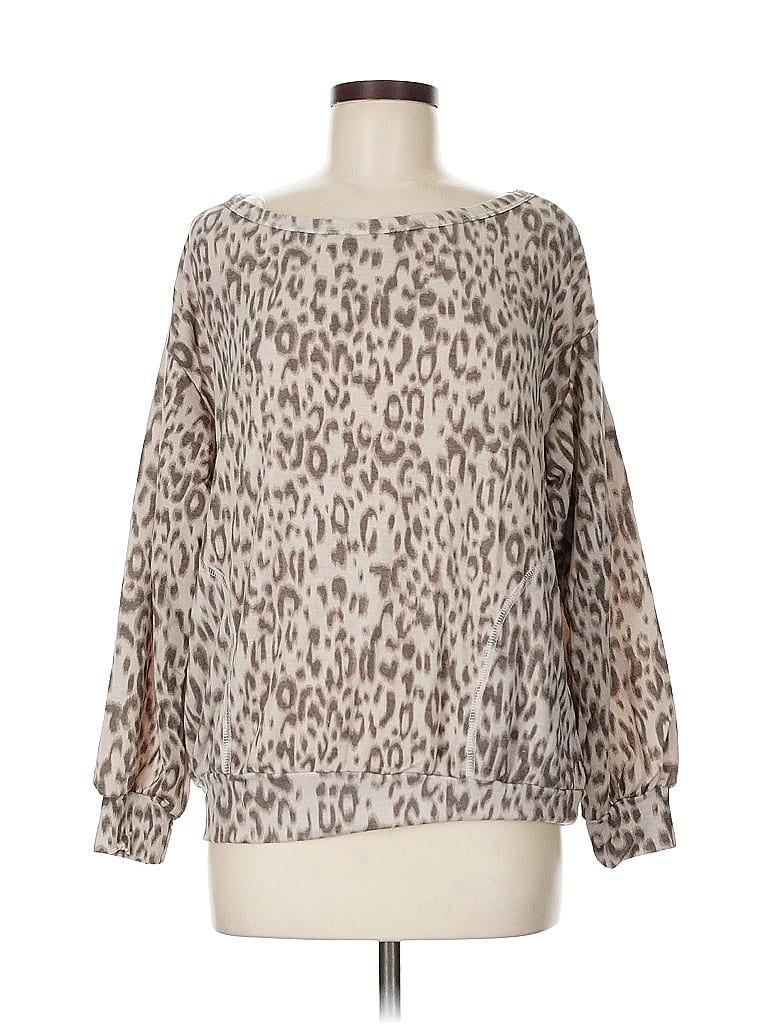 Pre-owned Lush Pullover Sweater In Brown