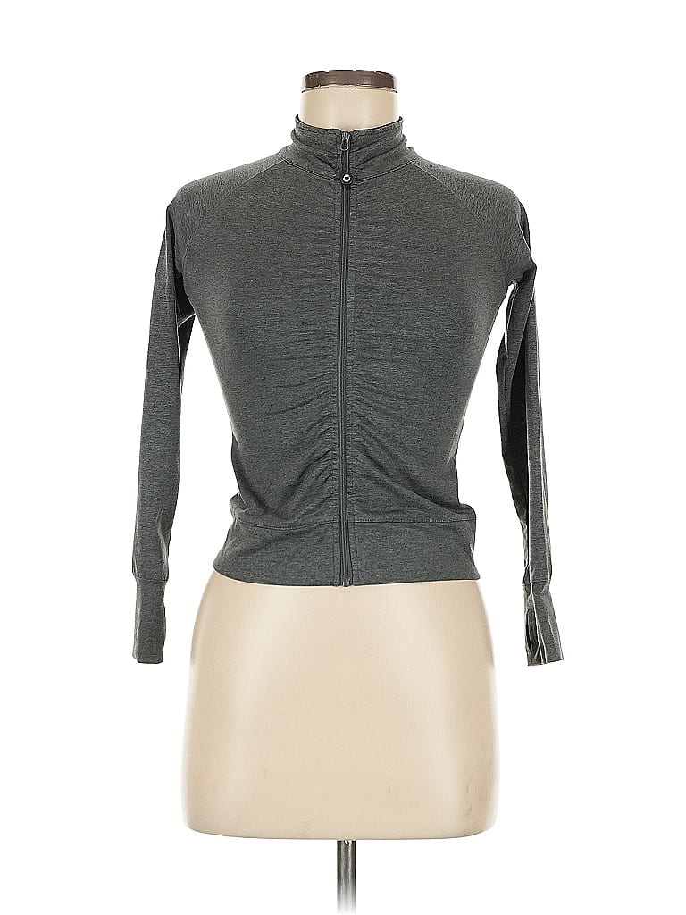 Pre-owned Assorted Brands Track Jacket In Gray