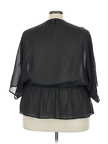 Lane Bryant Short Sleeve Blouse (view 2)