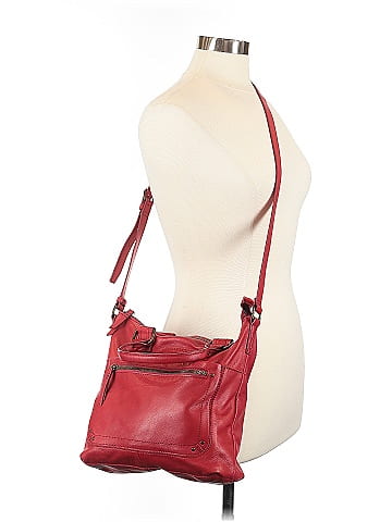 American Leather Co Leather Crossbody Bag (view 2)