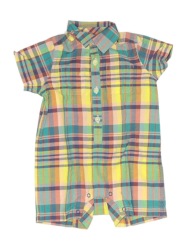 Pre-owned Tea Babies' Short Sleeve Onesie In Yellow