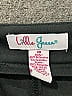 Lillie Green Solid Black Shorts Size 16 - photo 3