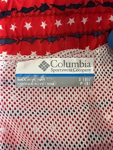 Columbia Red Shorts Size 8