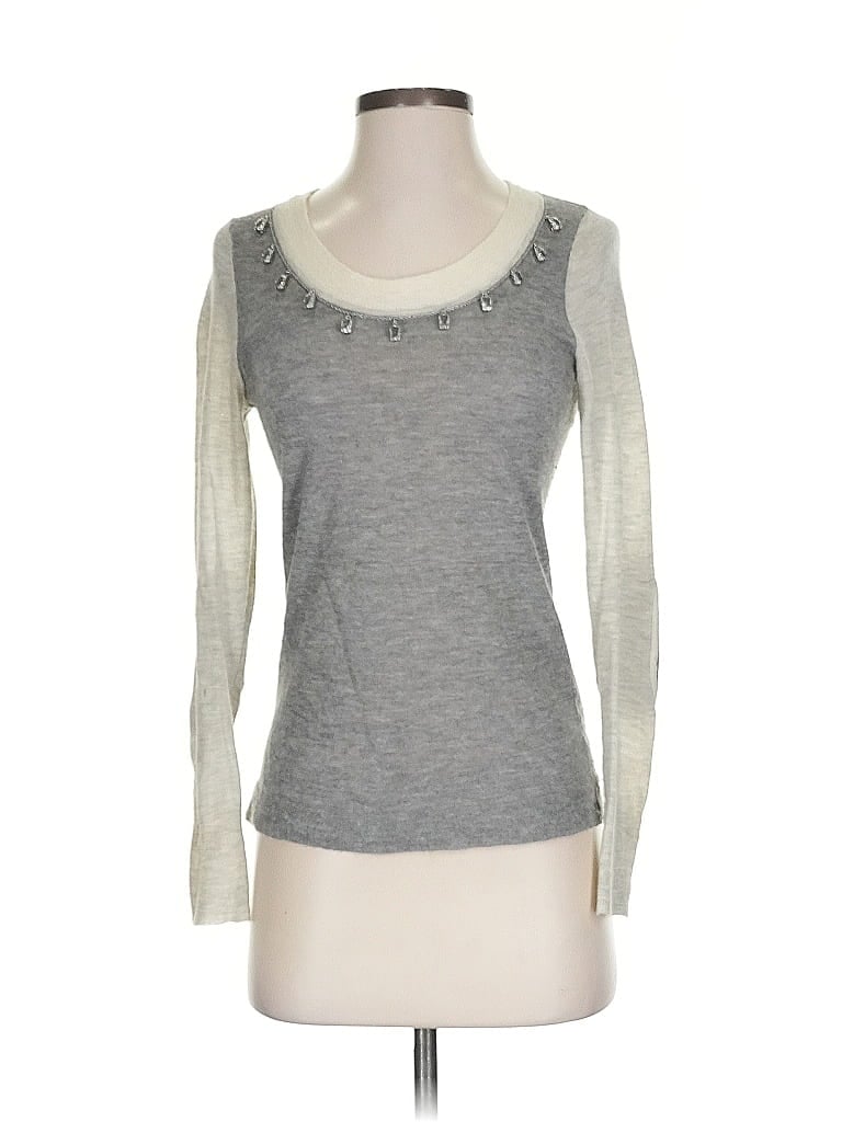 BANANA REPUBLIC Pre-owned Cardigan Sweater In Gray
