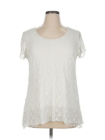Bali Corp Short Sleeve Blouse (view 1)