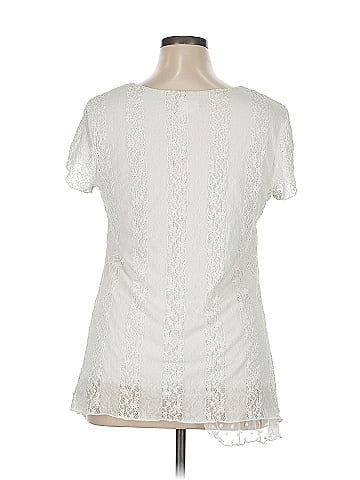 Bali Corp Short Sleeve Blouse (view 2)