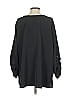 Lands' End 100% Polyester Black 3/4 Sleeve Blouse Size 24 waist - photo 2