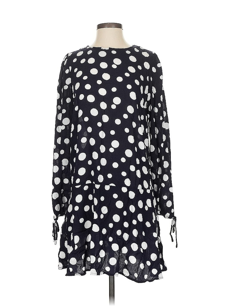 Pre-owned Mng Casual Dress In Black