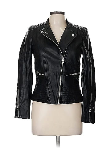 H&M Faux Leather Jacket (view 1)