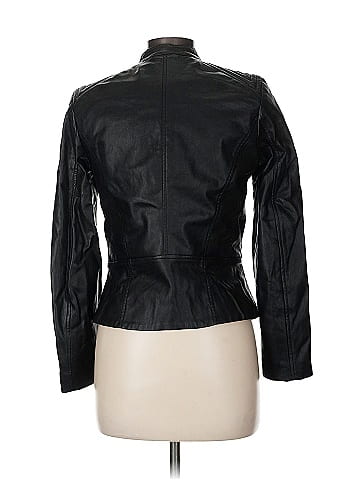 H&M Faux Leather Jacket (view 2)
