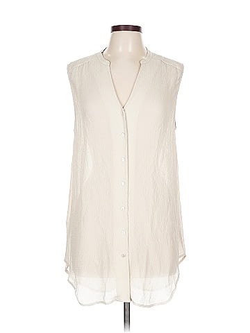 Eileen Fisher Sleeveless Silk Top (view 1)
