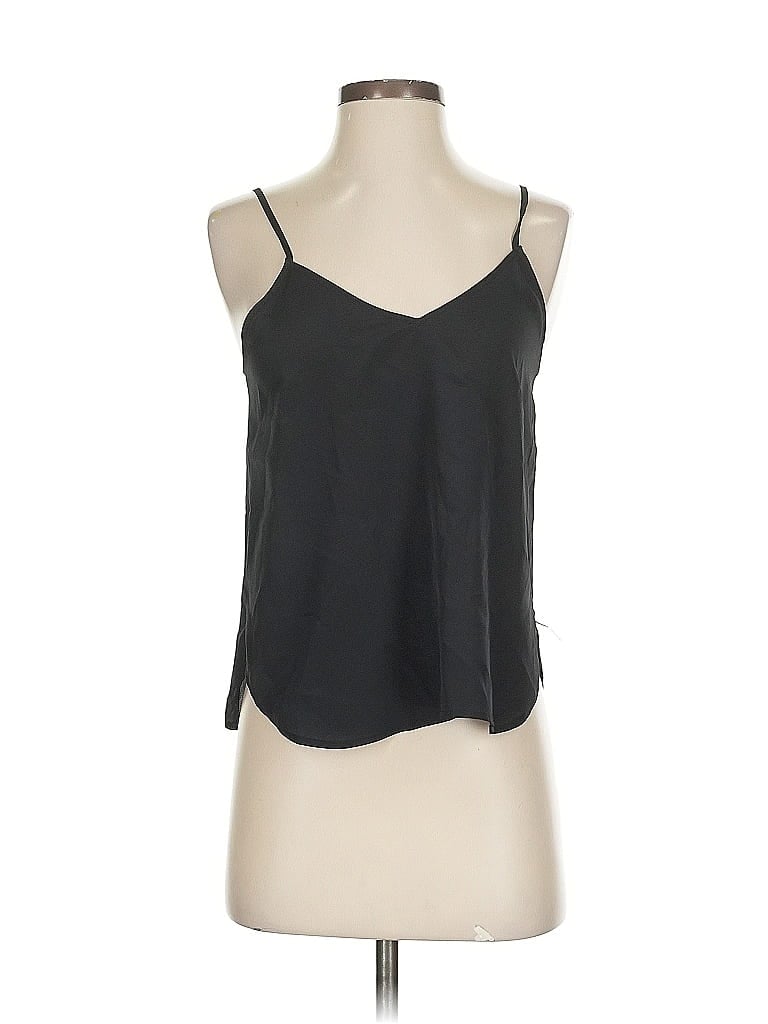 Pre-owned Ann Taylor Loft Tank Top Black Halter Neckline Tops
