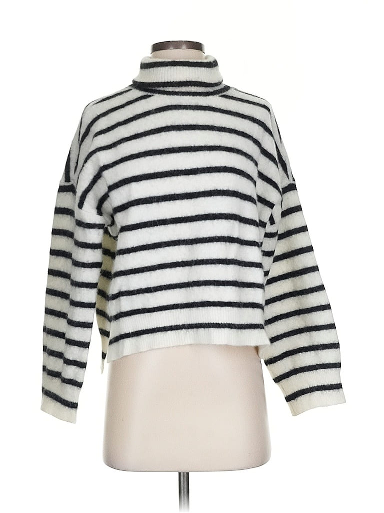 Gestuz - Gztaige Polo Pullover 10910829 - 108826 - Egret/Skycaptain Striped