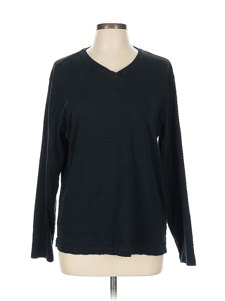 Click to view more detailed imagery on our partner's website Pre-owned Robert Barakett Long Sleeve T-shirt In Black