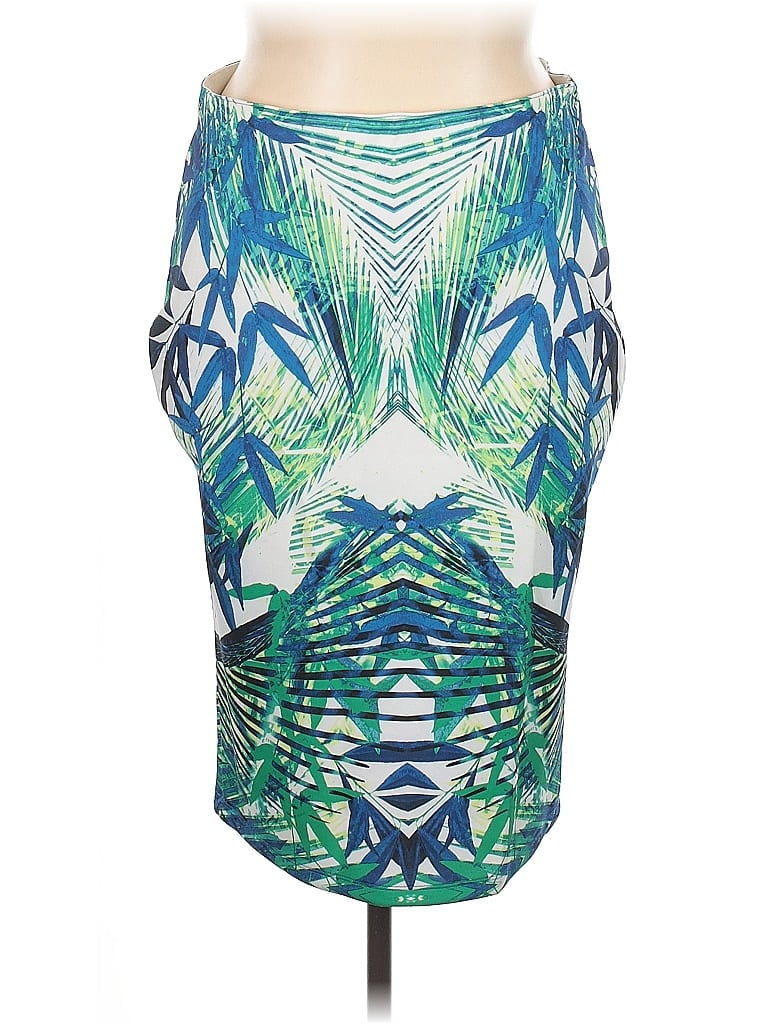 Pre-owned Apt. 9 Casual Skirt In Green