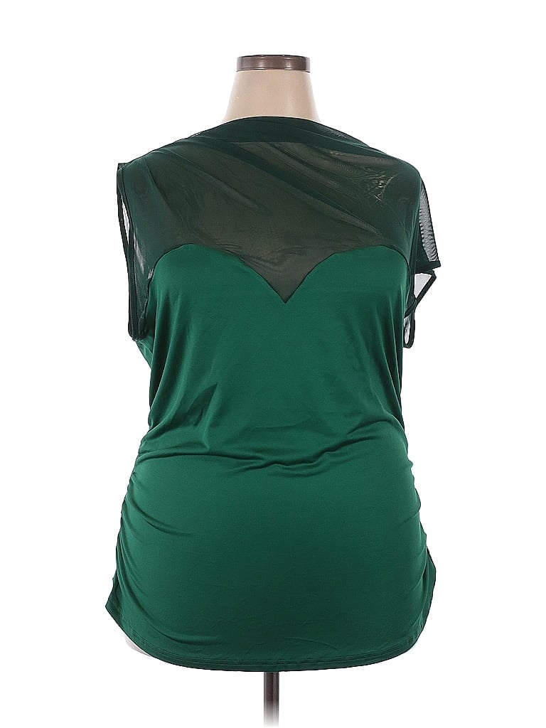 Pre-owned Shein Curve Cocktail Dress In Green
