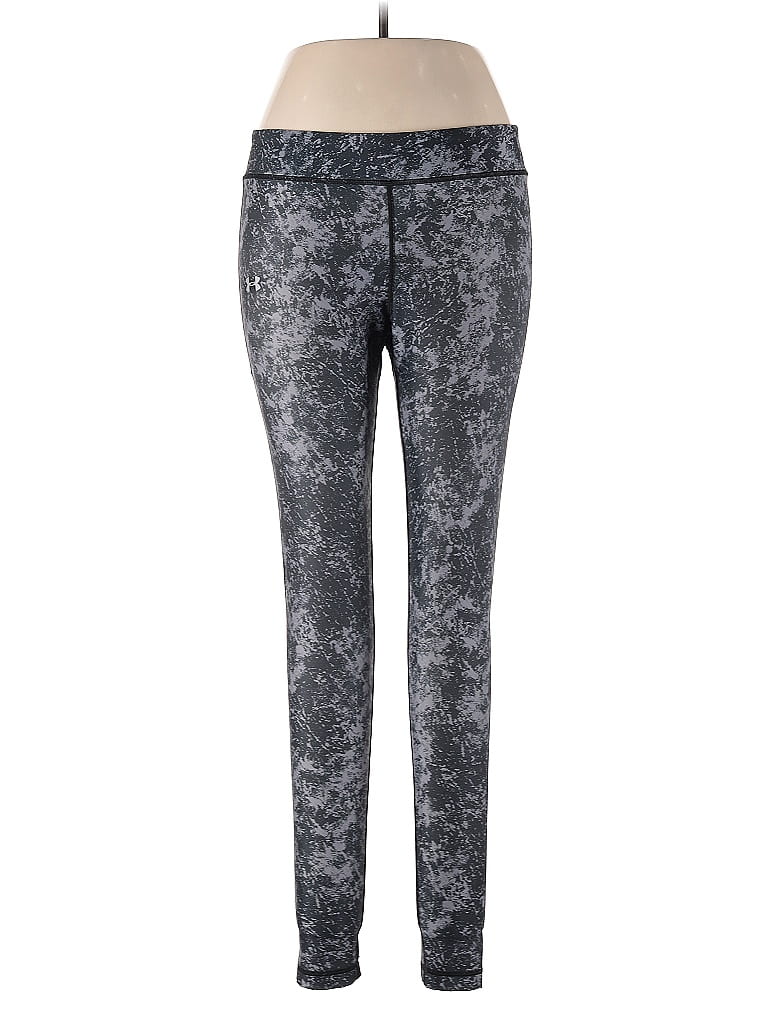 Pre-owned Under Armour Active Pants In Gray