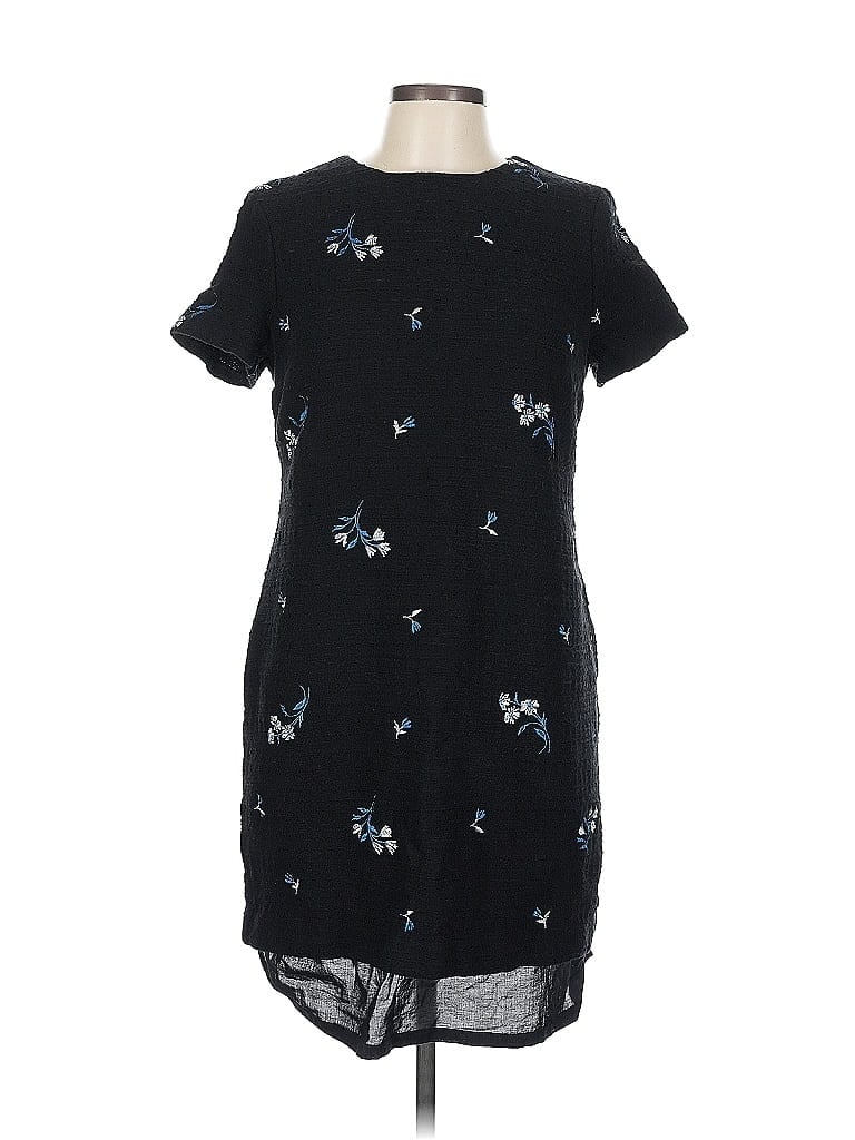 Pre-owned Ann Taylor Casual Dress In Black