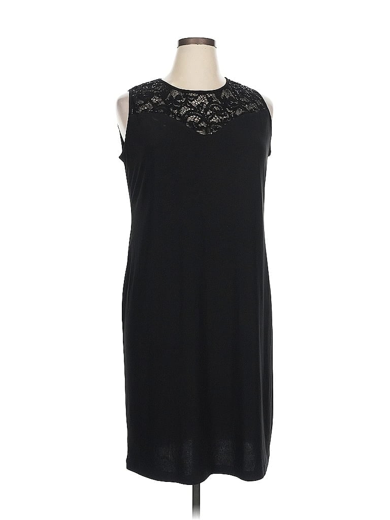 Pre-owned R & M Richards Cocktail Dress In Black