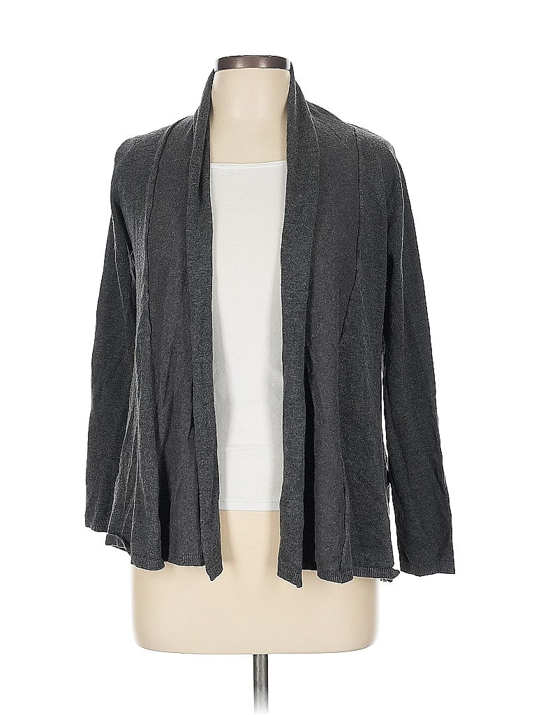 Pre-owned Zara Cardigan Sweater In Gray