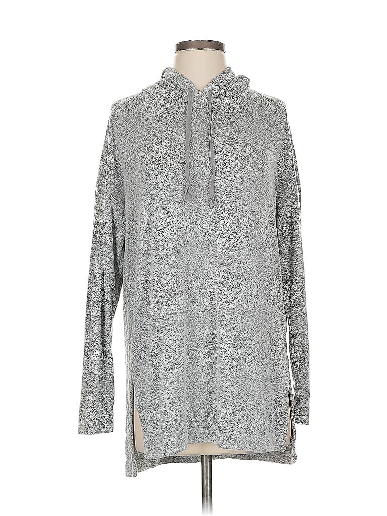 LOU & GREY FOR LOFT Pre-owned Pullover Hoodie In Gray
