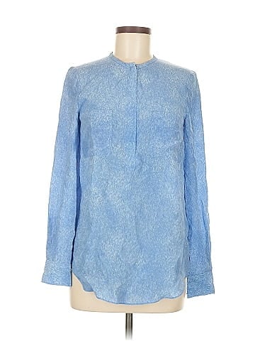 3.1 Phillip Lim Long Sleeve Silk Top (view 1)