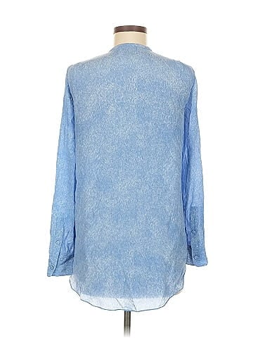 3.1 Phillip Lim Long Sleeve Silk Top (view 2)