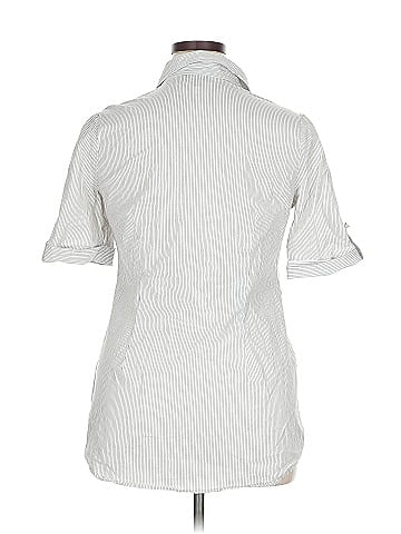 AB Studio 3/4 Sleeve Button-Down Shirt (view 2)