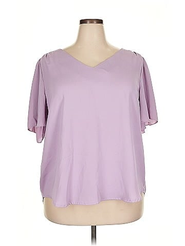 Zenana Short Sleeve Blouse (view 1)