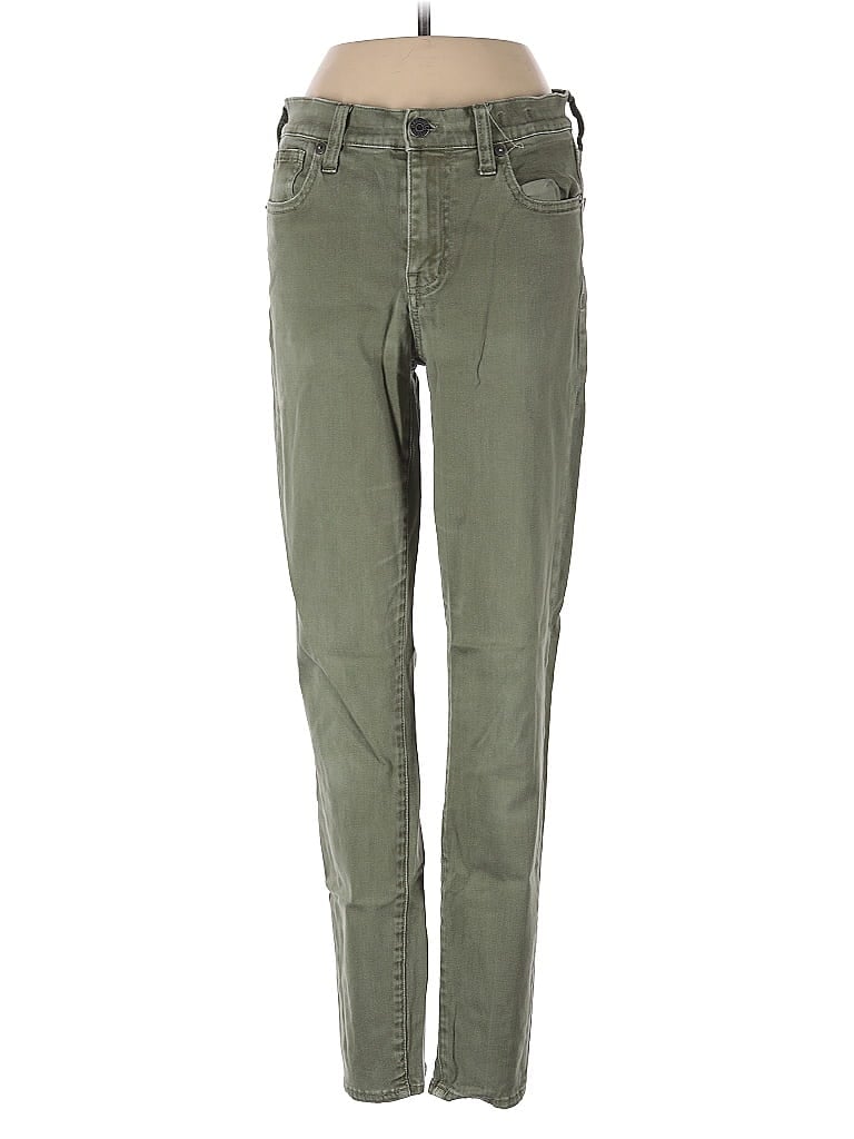 Pre-owned Madewell Casual Pants In Green