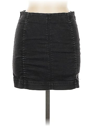 Jolt Denim Skirt (view 1)