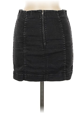 Jolt Denim Skirt (view 2)