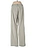 Womyn Solid Gray Ivory Casual Pants Size 2 - photo 2