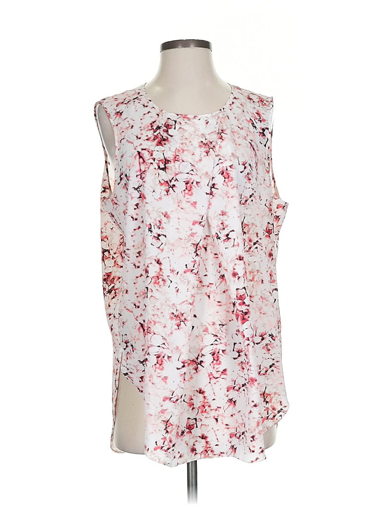 Pre-owned Dkny Sleeveless Blouse In Pink
