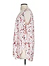 DKNY 100% Polyester White Pink Sleeveless Blouse Size P (petite) - photo 5