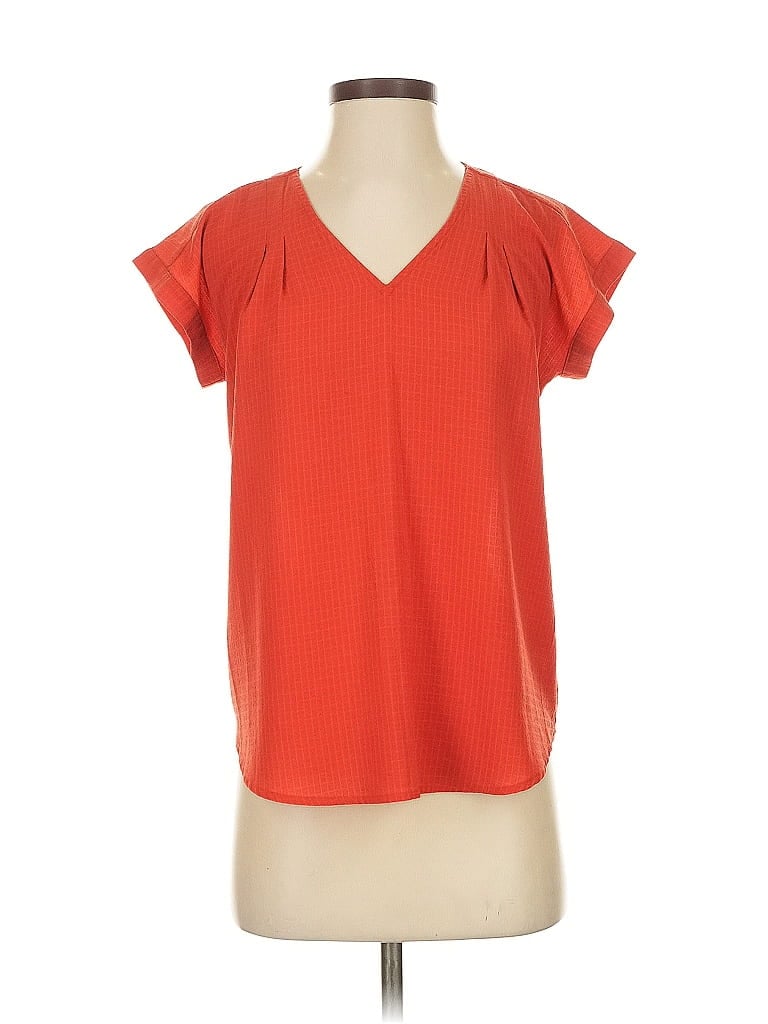 SIMPLY VERA VERA WANG Pre-owned Short Sleeve T-shirt In Red