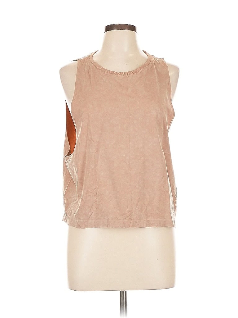 Pre-owned Offline By Aerie Sleeveless T-shirt In Brown