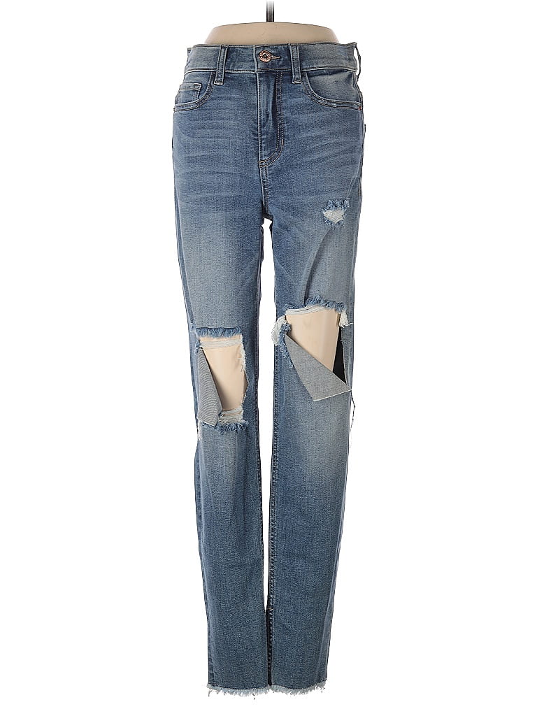 Pre-owned Sneak Peek Jeans In Blue