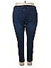 Curve Appeal Solid Blue Jeggings Size 20 - photo 2