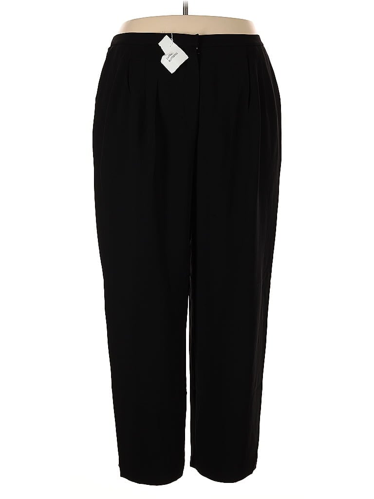 Jessica Holbrook 100% Polyester Black Casual Pants Size 22w - photo 1