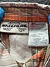 Skechers 100% Cotton Plaid Ivory Orange Long Sleeve Button-Down Shirt 12-18 MO / 18 MO - photo 3