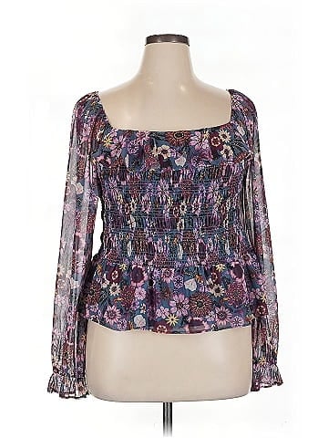 LC Lauren Conrad Long Sleeve Blouse (view 1)