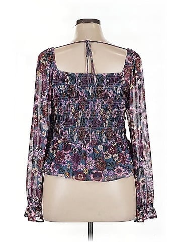 LC Lauren Conrad Long Sleeve Blouse (view 2)